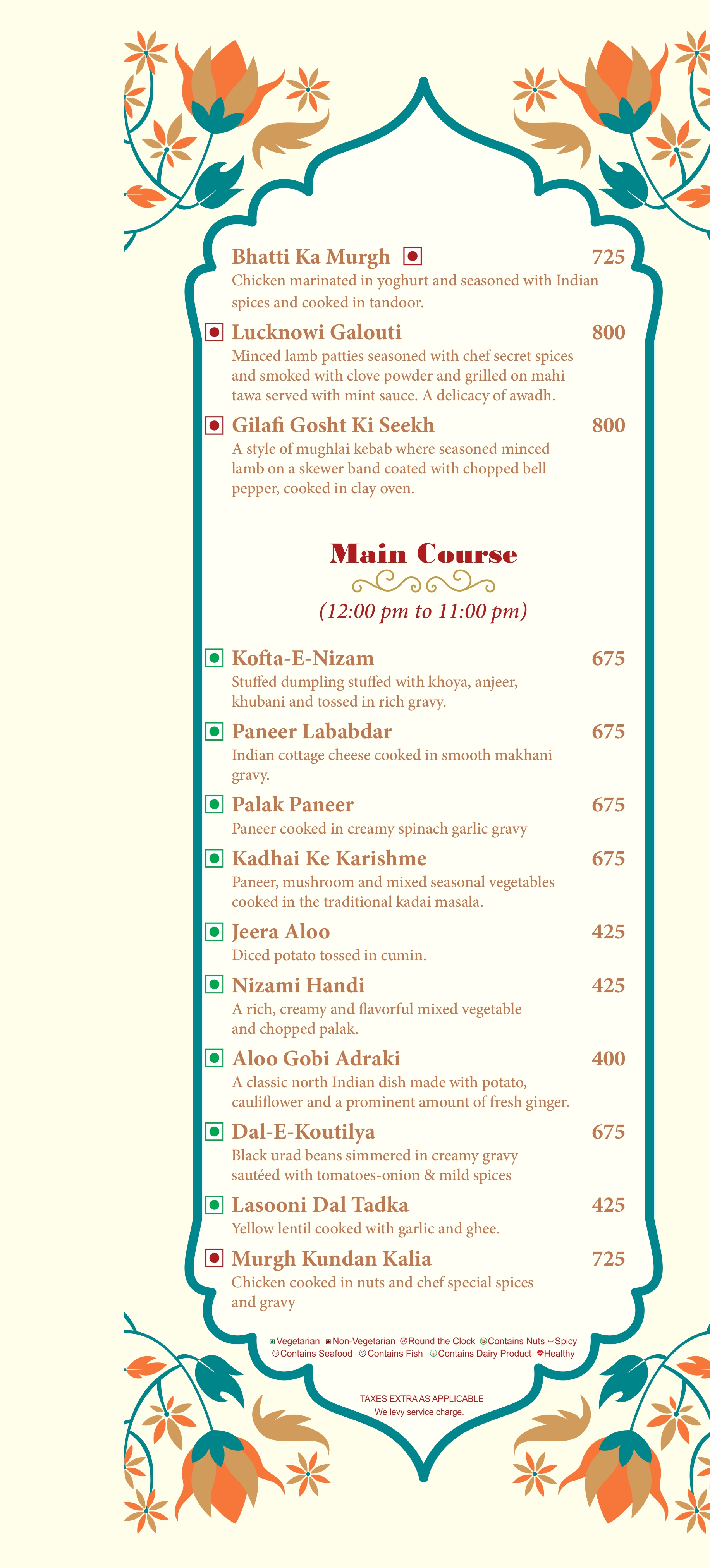 Menu Page 7